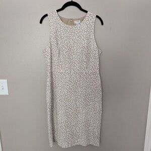 J Crew Factory print dress work